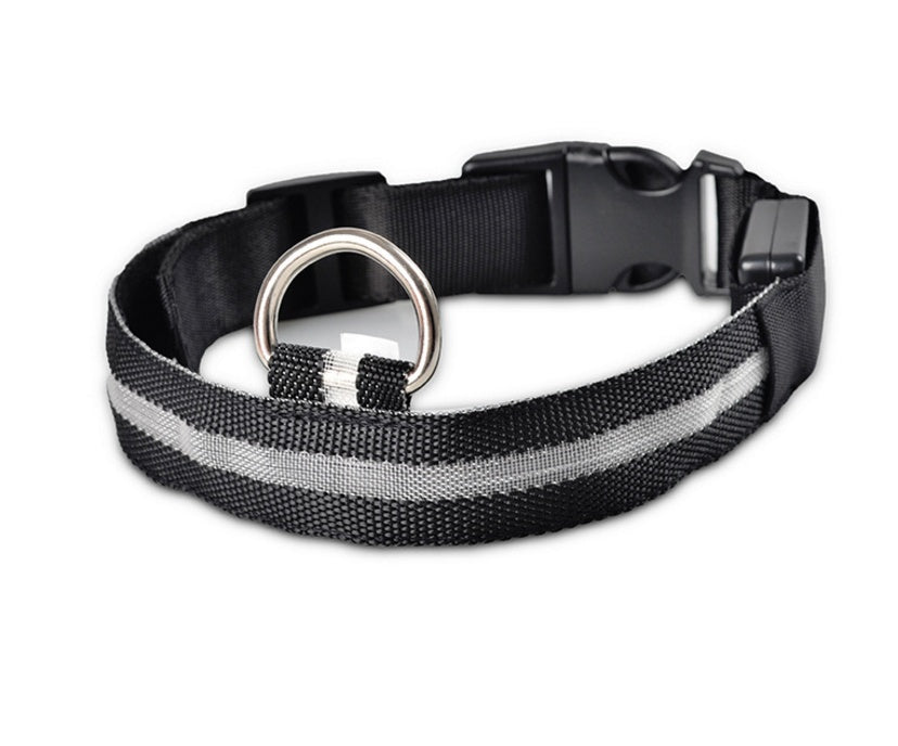 LED Pet Dog Luminous Collar Night Safety
