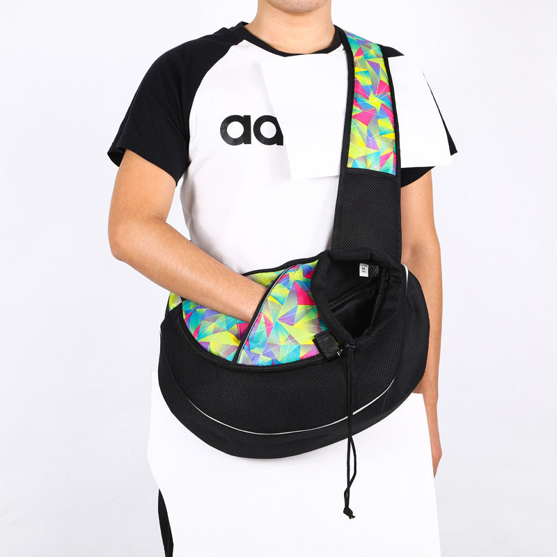 Outdoor Portable Crossbody Bag For Dogs