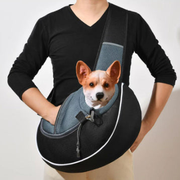Outdoor Portable Crossbody Bag For Dogs