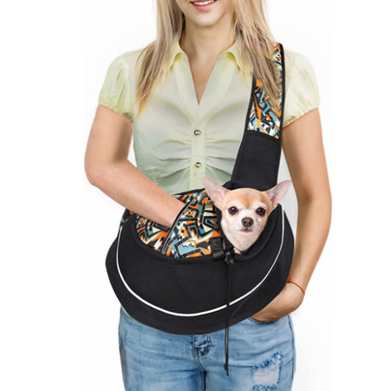 Outdoor Portable Crossbody Bag For Dogs