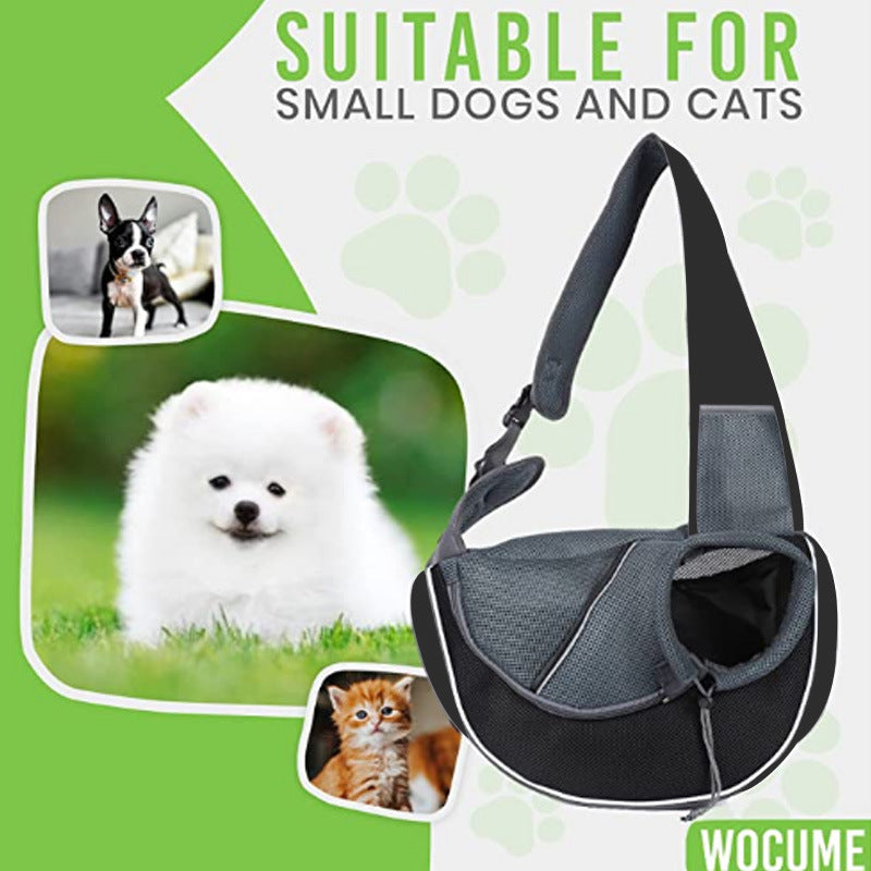 Outdoor Portable Crossbody Bag For Dogs